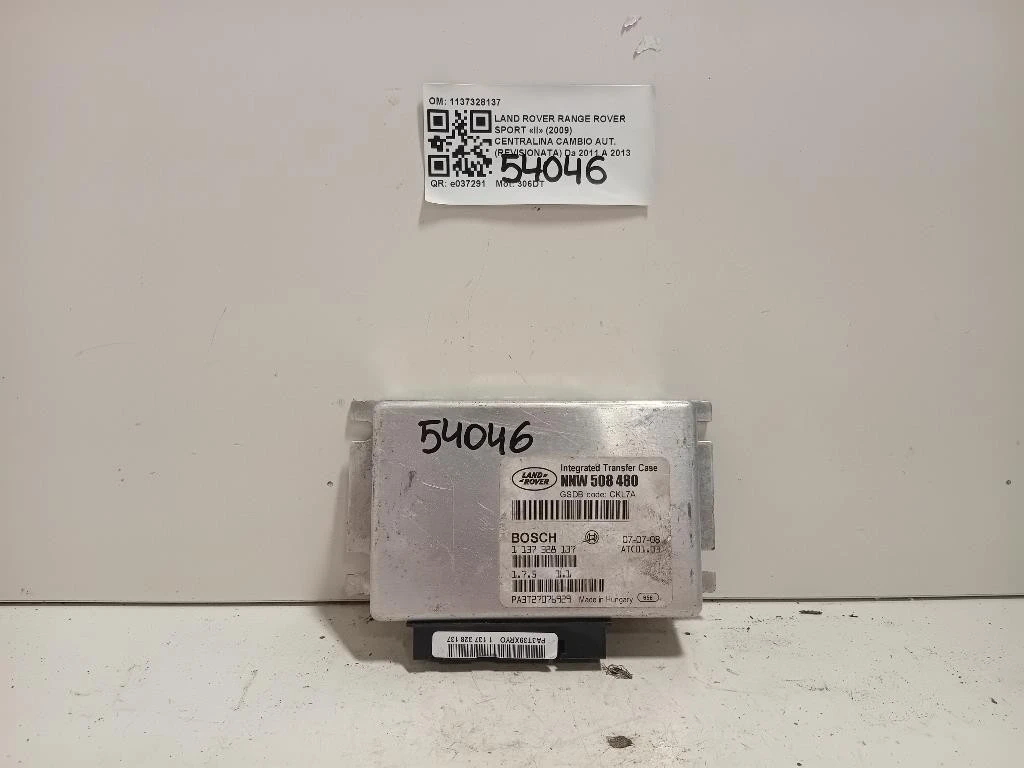 Centralina Cambio Autrevisionata 1137328137 Land Rover Range Rover Sport II 2009