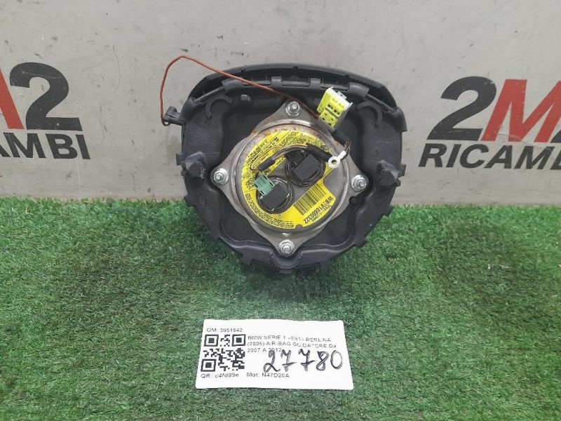 Air-bag Guidatore 3051642 Bmw Serie 1 E81 Berlina 2005