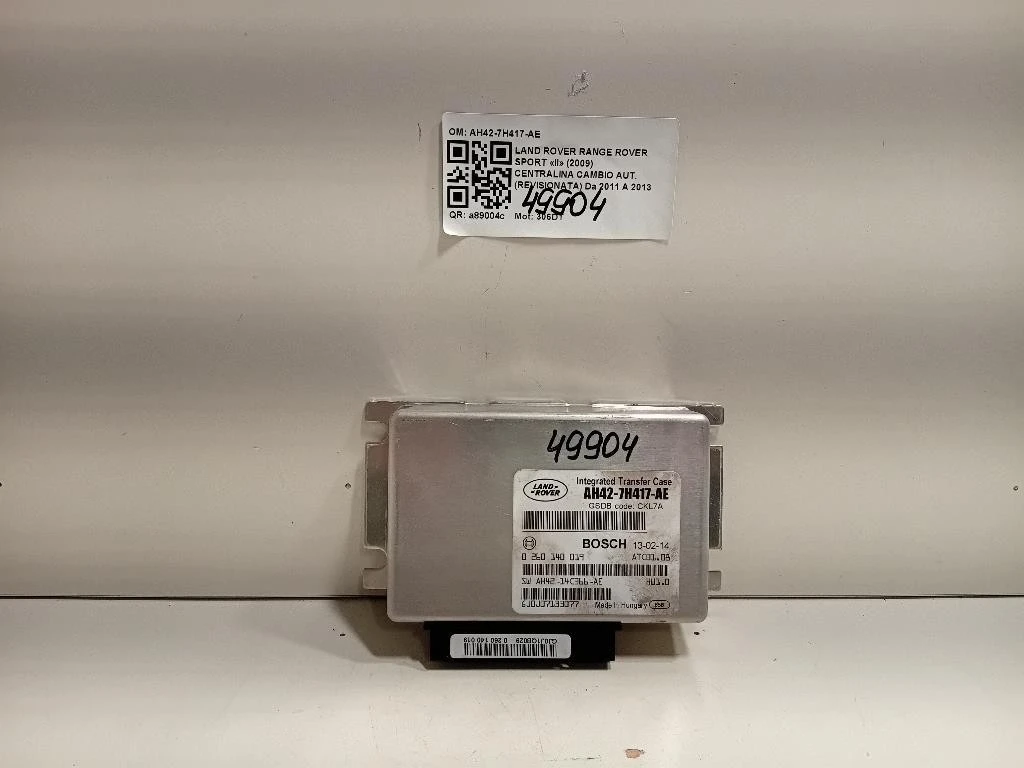 Centralina Cambio Autrevisionata AH42-7H417-AE Land Rover Range Rover Sport II 2009
