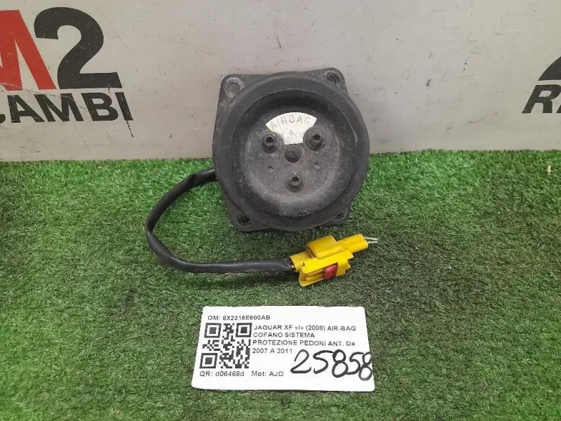Air-bag Cofano Sistema Protezione Pedoni ANT 8X2316E600AB Jaguar XF I 2008