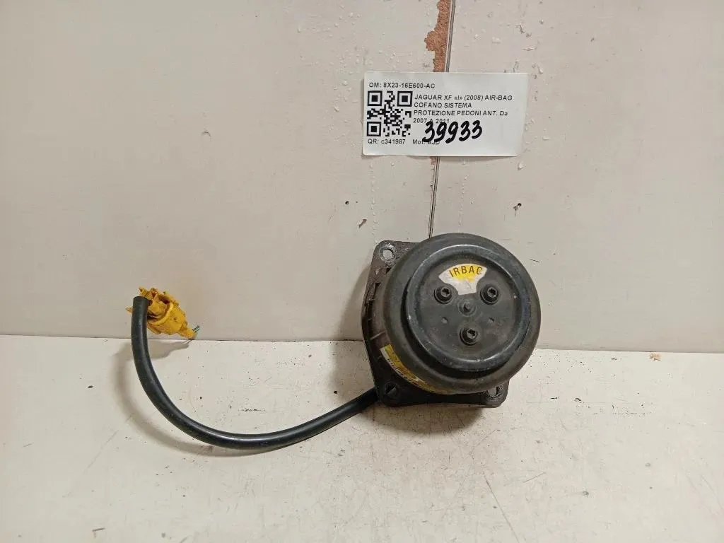 Air-bag Cofano Sistema Protezione Pedoni ANT 8X23-16E600-AC Jaguar XF I 2008