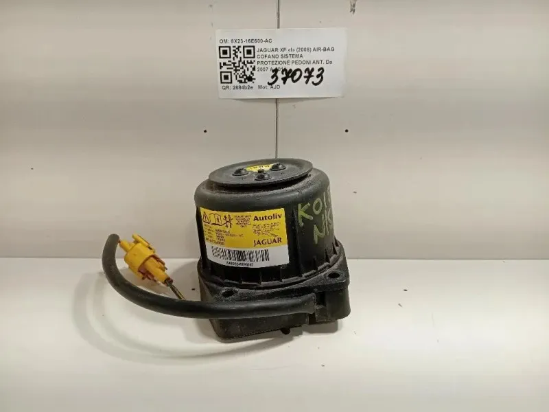 Air-bag Cofano Sistema Protezione Pedoni ANT 8X23-16E600-AC Jaguar XF I 2008