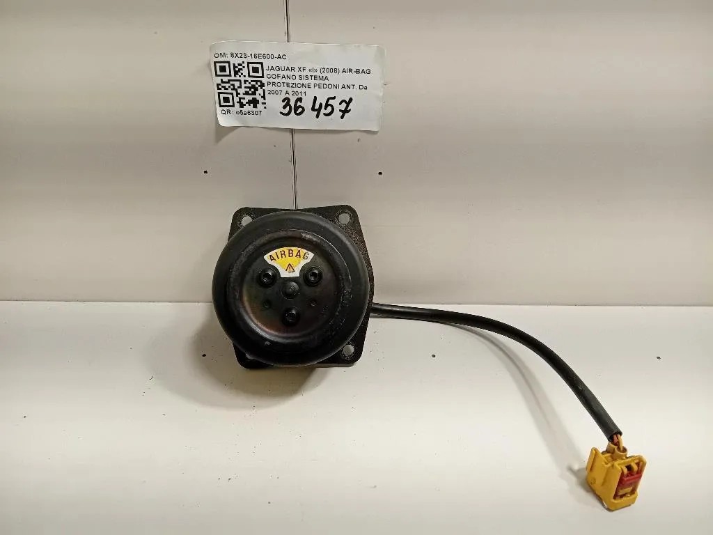 Air-bag Cofano Sistema Protezione Pedoni ANT 8X23-16E600-AC Jaguar XF I 2008