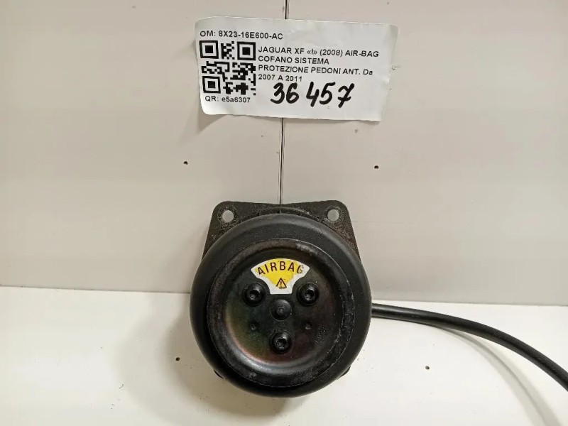 Air-bag Cofano Sistema Protezione Pedoni ANT 8X23-16E600-AC Jaguar XF I 2008