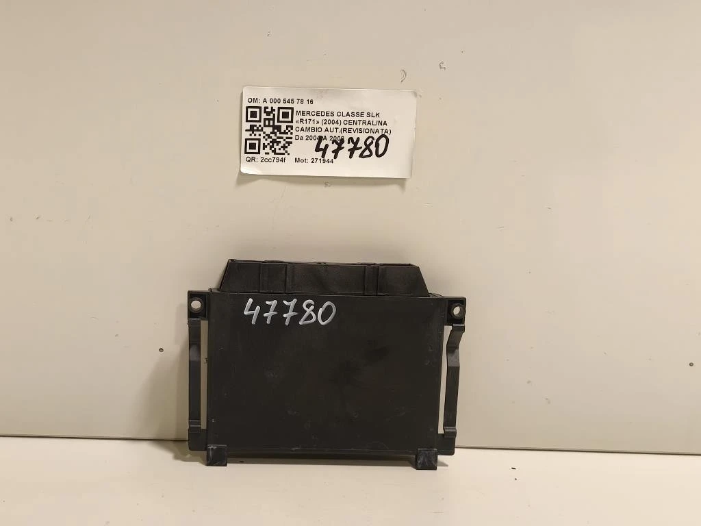 Centralina Cambio Autrevisionata A 000 545 78 16 Mercedes Classe SLK R171 2004