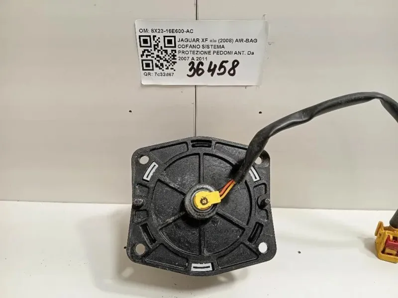 Air-bag Cofano Sistema Protezione Pedoni ANT 8X23-16E600-AC Jaguar XF I 2008