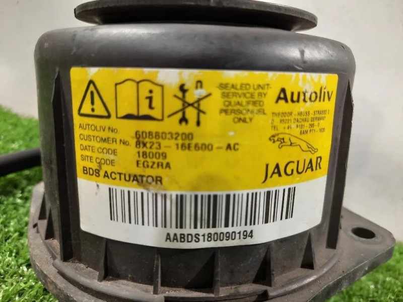 Air-bag Cofano Sistema Protezione Pedoni ANT 8X23-16E600-AC Jaguar XF I 2008