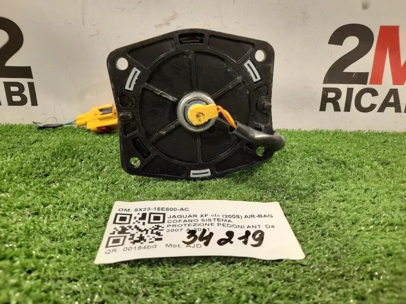 Air-bag Cofano Sistema Protezione Pedoni ANT 8X23-16E600-AC Jaguar XF I 2008