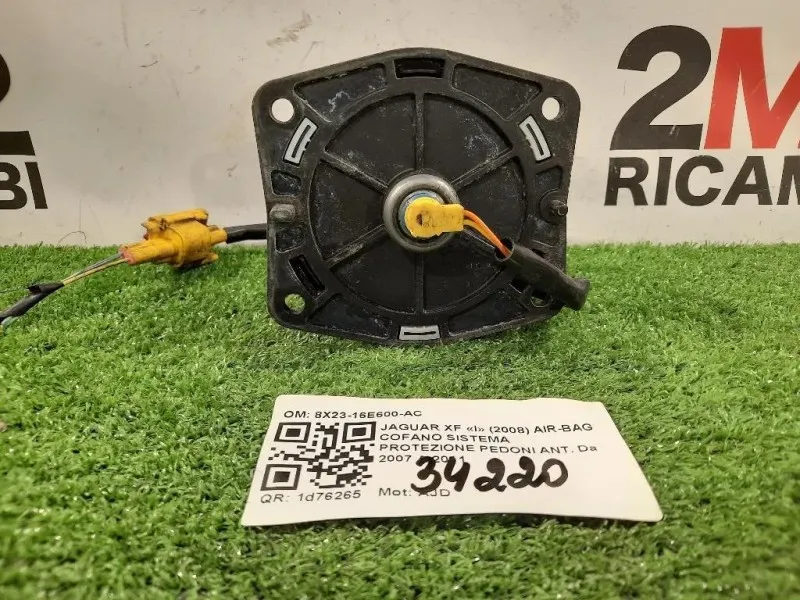 Air-bag Cofano Sistema Protezione Pedoni ANT 8X23-16E600-AC Jaguar XF I 2008
