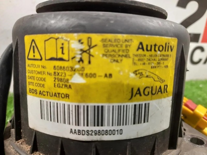 Air-bag Cofano Sistema Protezione Pedoni ANT 8X23-16E600-AB Jaguar XF I 2008