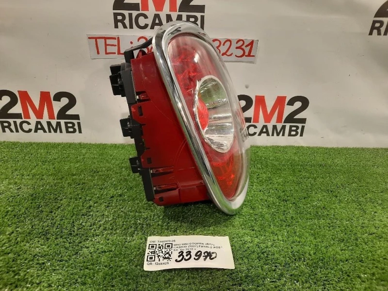 Fanale POST SX 7255909-05 Mini MINI Cooper R57 Cabrio 2007