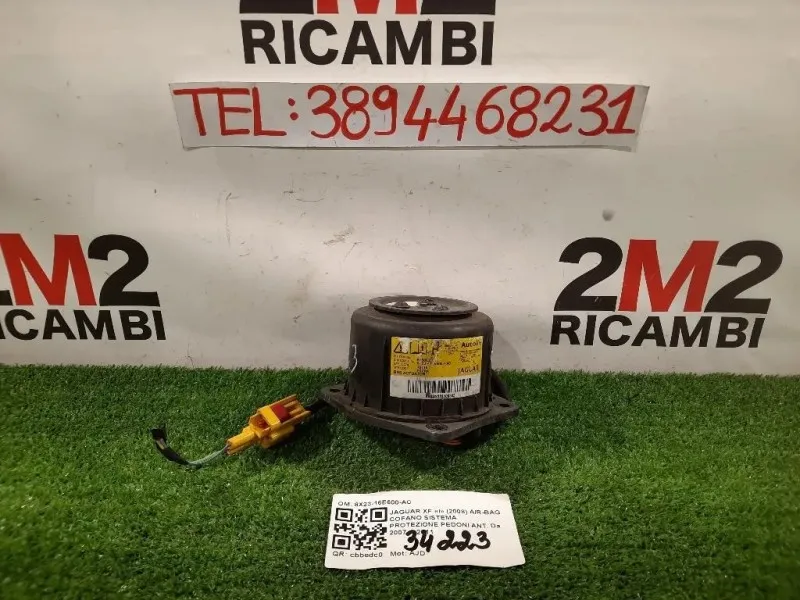 Air-bag Cofano Sistema Protezione Pedoni ANT 8X23-16E600-AC Jaguar XF I 2008