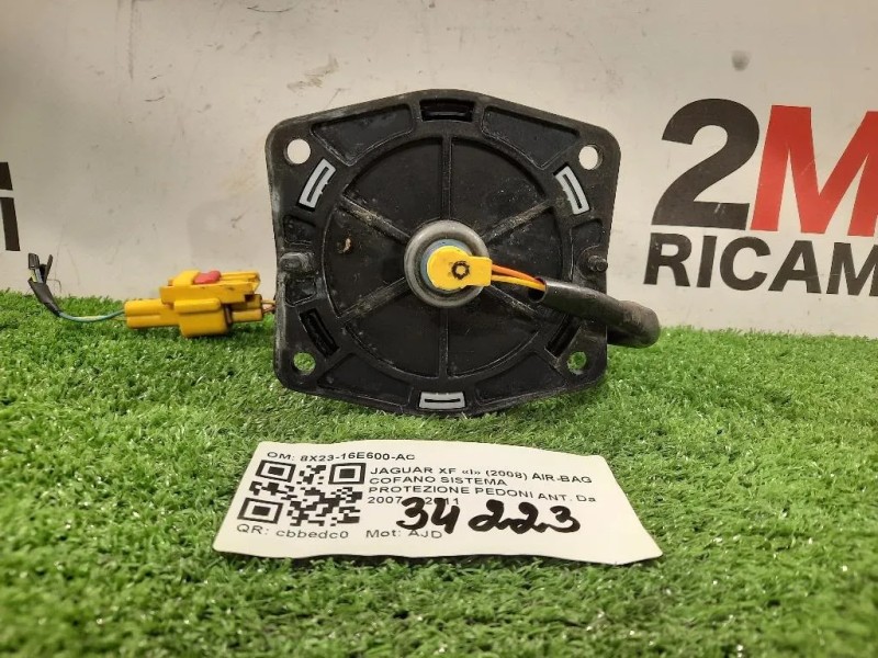 Air-bag Cofano Sistema Protezione Pedoni ANT 8X23-16E600-AC Jaguar XF I 2008