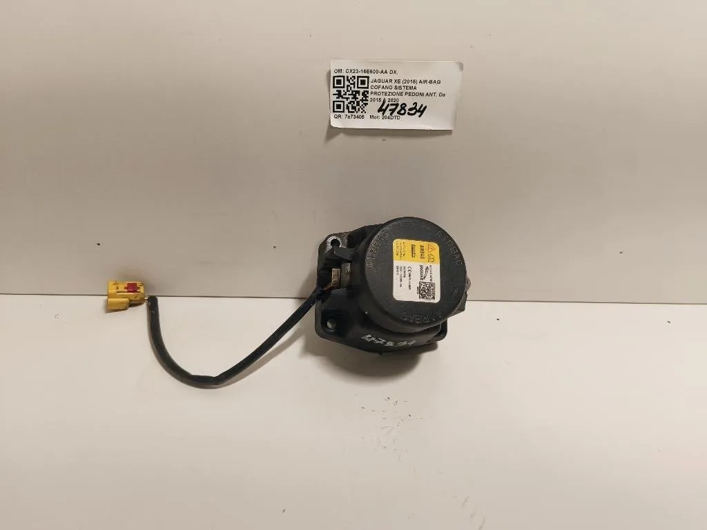 Air-bag Cofano Sistema Protezione Pedoni ANT CX23-16E600-AA DX Jaguar XF I 2011