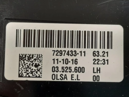 Fanale POST SX 7297433-11 Mini MINI ONE F55 2014