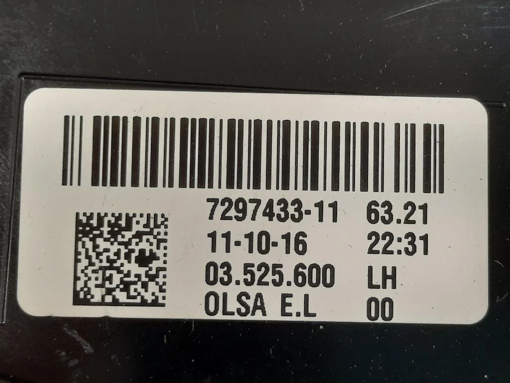 Fanale POST SX 7297433-11 Mini MINI ONE F55 2014