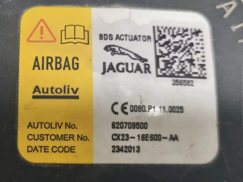 Air-bag Cofano Sistema Protezione Pedoni ANT CX23-18E600-AA SX Jaguar XF I 2011