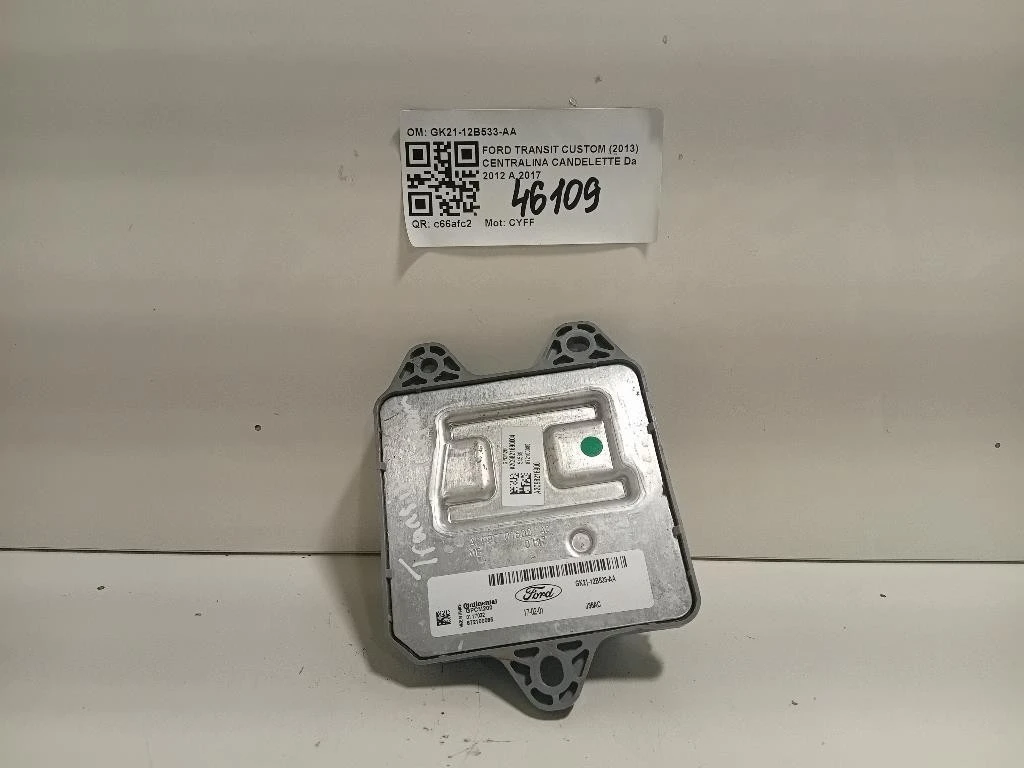 Centralina Candelette GK21-12B533-AA Ford Transit Custom I 2013