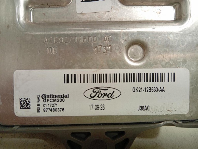 Centralina Candelette GK21-12B533-AA Ford Transit Custom I 2013