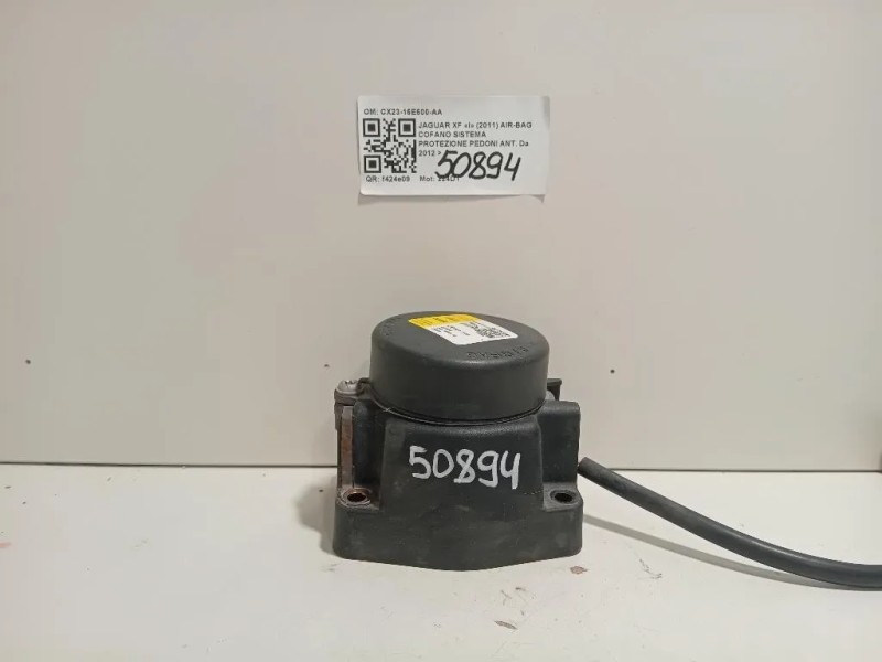 Air-bag Cofano Sistema Protezione Pedoni ANT CX23-16E600-AA Jaguar XF I 2011