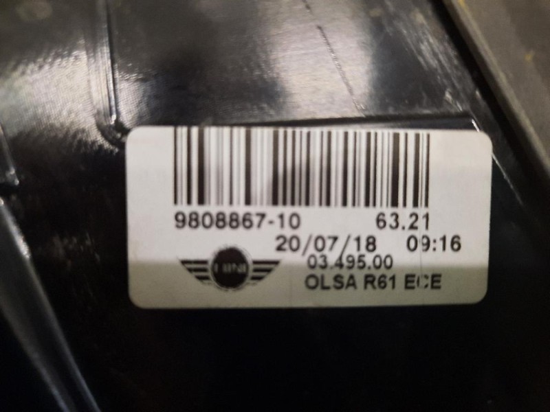 Fanale POST SX 9808867 Mini MINI Paceman R61 2013