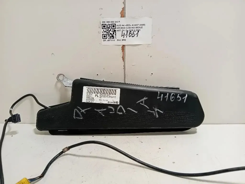 Air-bag Cuscino Sedile ANT DX 8E0 880 242 P Audi A4 8ED Avant 2005