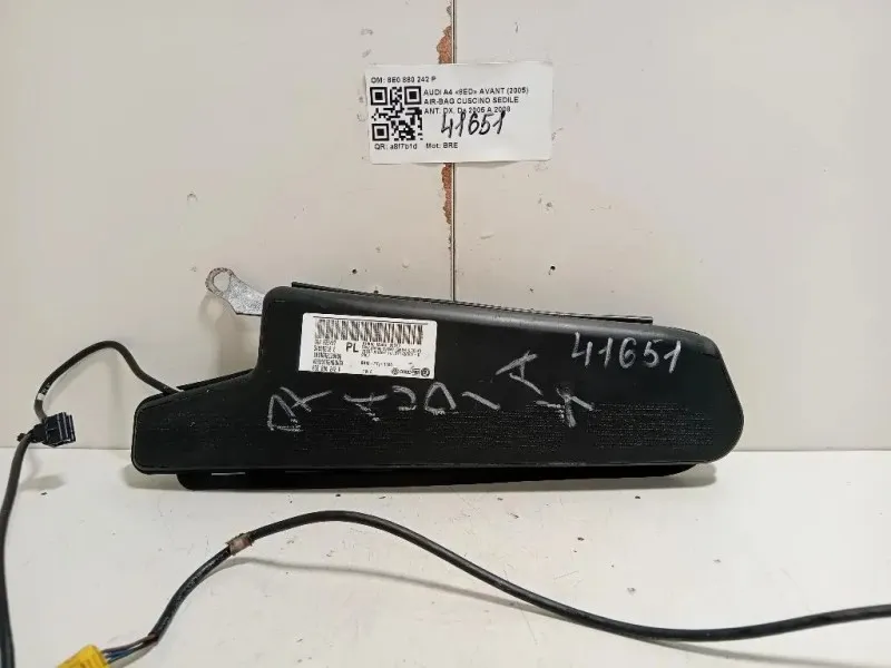 Air-bag Cuscino Sedile ANT DX 8E0 880 242 P Audi A4 8ED Avant 2005