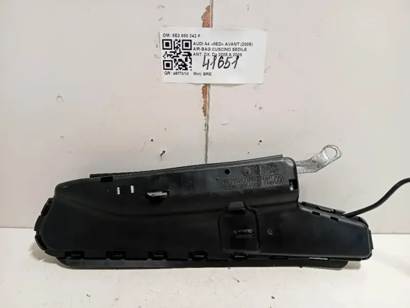 Air-bag Cuscino Sedile ANT DX 8E0 880 242 P Audi A4 8ED Avant 2005