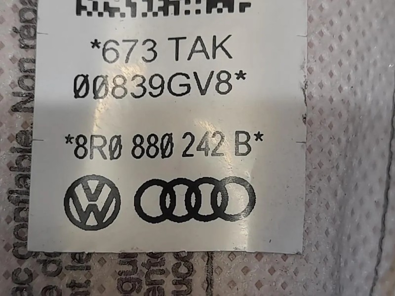 Air-bag Cuscino Sedile ANT DX 8R0880242B Audi Q5 8RB 2009