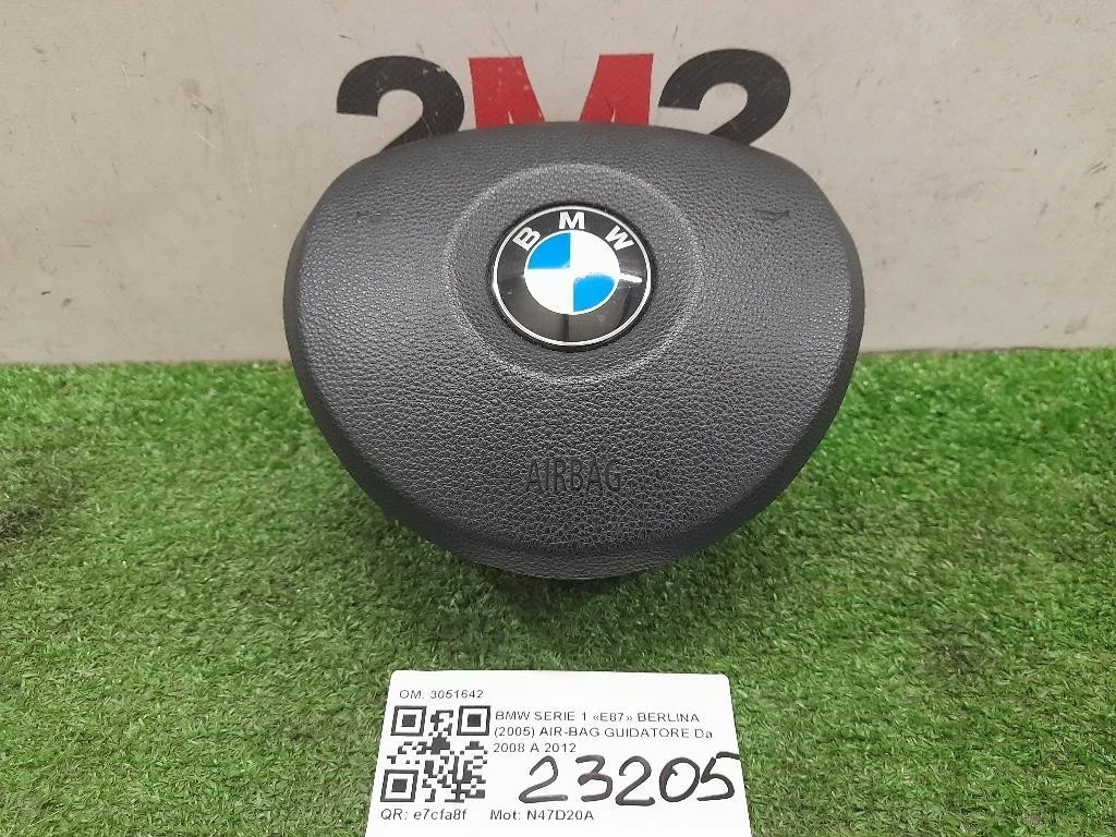Air-bag Guidatore 3051642 Bmw Serie 1 E87 Berlina 2005