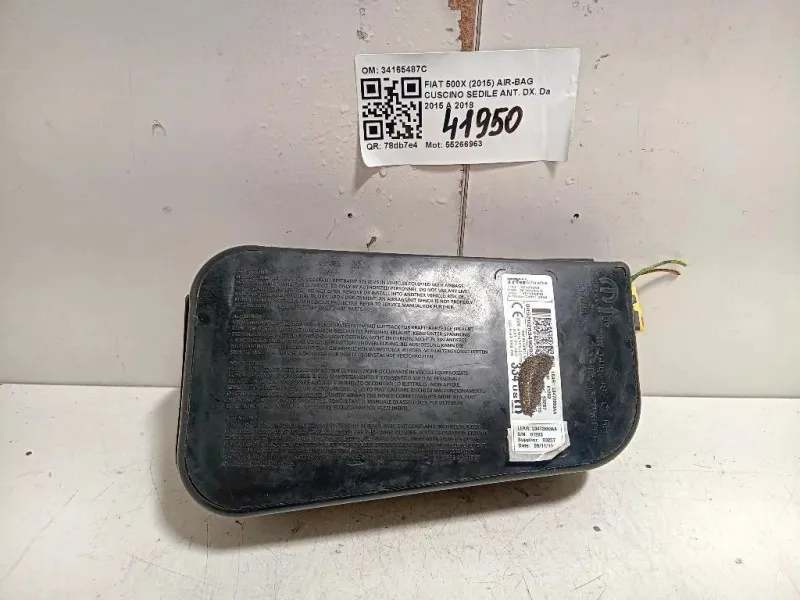 Air-bag Cuscino Sedile ANT DX 34165487C Fiat 500X 2015