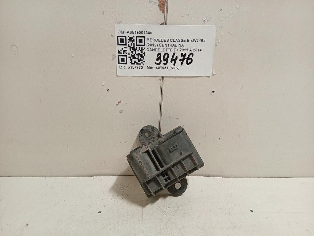 Centralina Candelette A6519001300 Mercedes Classe B W246 2012