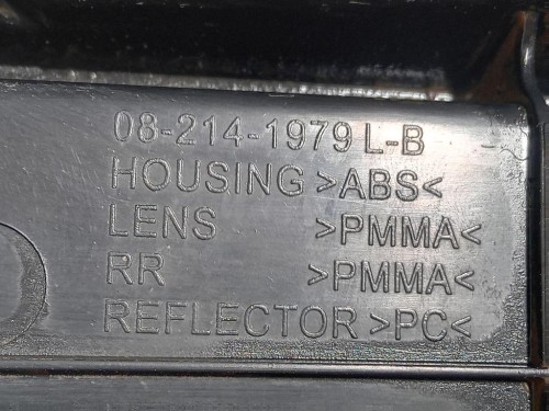 Fanale POST SX 082141979 Mitsubishi Pajero III 2000