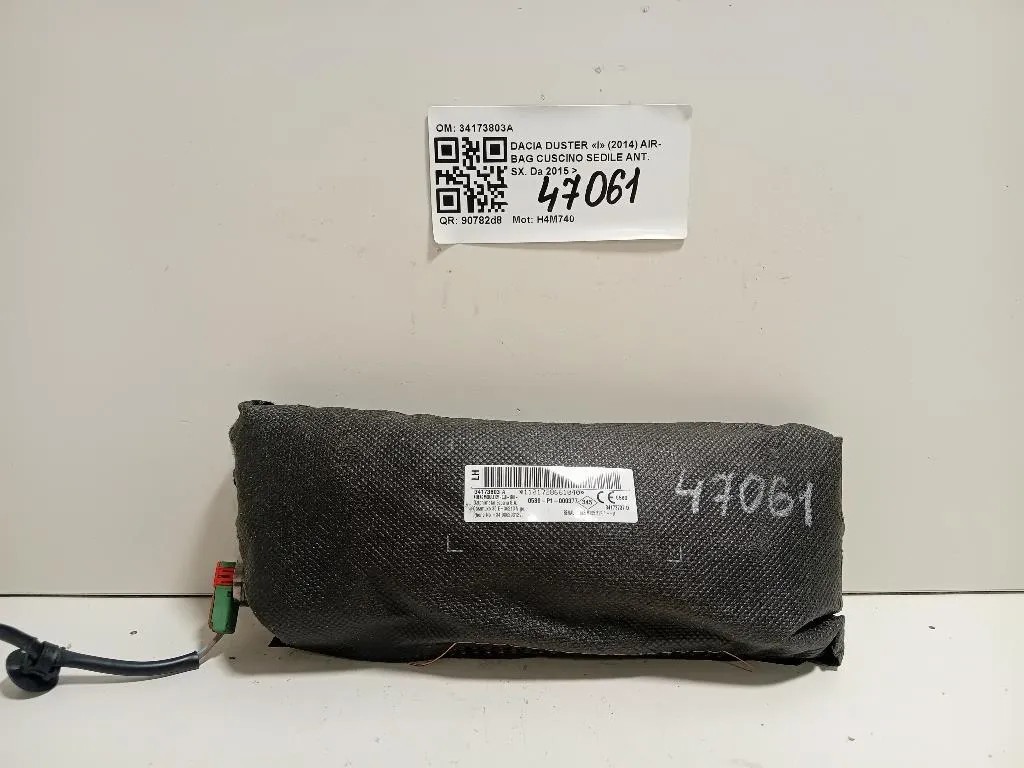 Air-bag Cuscino Sedile ANT SX 34173803A Dacia Duster I 2014