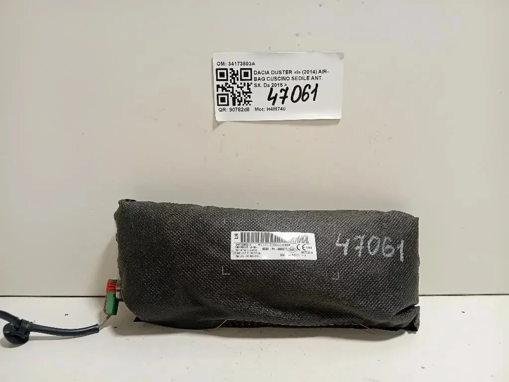 Air-bag Cuscino Sedile ANT SX 34173803A Dacia Duster I 2014