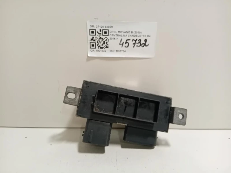 Centralina Candelette 27120 6395R Opel Movano B 2010