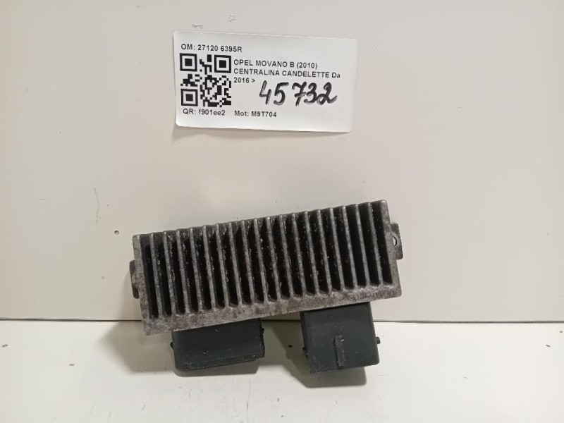 Centralina Candelette 27120 6395R Opel Movano B 2010