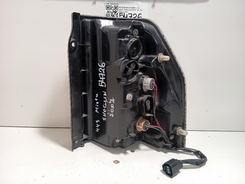 Fanale POST SX 220-87872 Mitsubishi Pajero IV 2007