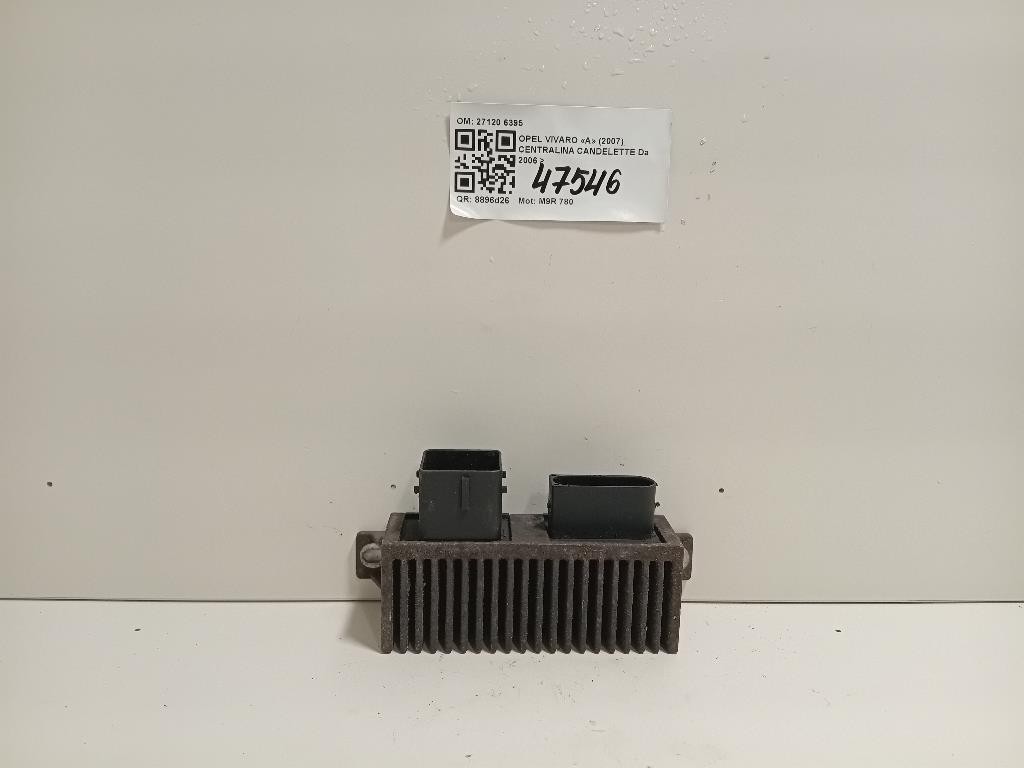 Centralina Candelette 27120 6395 Opel Vivaro A 2007