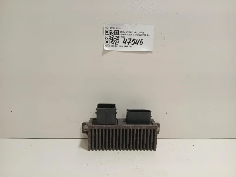 Centralina Candelette 27120 6395 Opel Vivaro A 2007