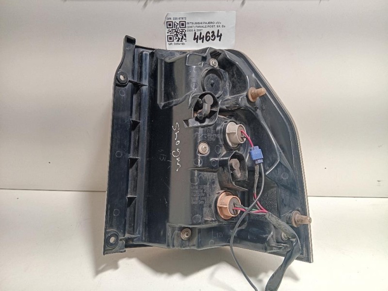 Fanale POST SX 220-87872 Mitsubishi Pajero IV 2007