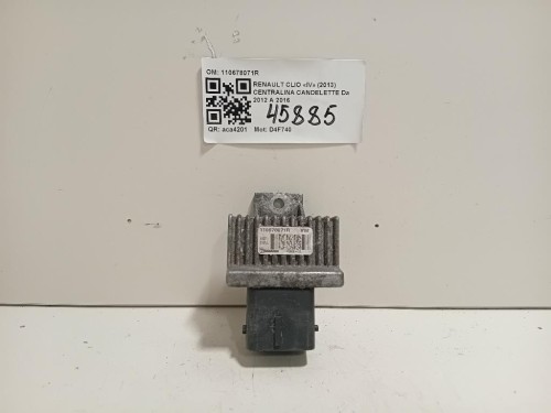 Centralina Candelette 110678071R Renault CLIO IV 2013