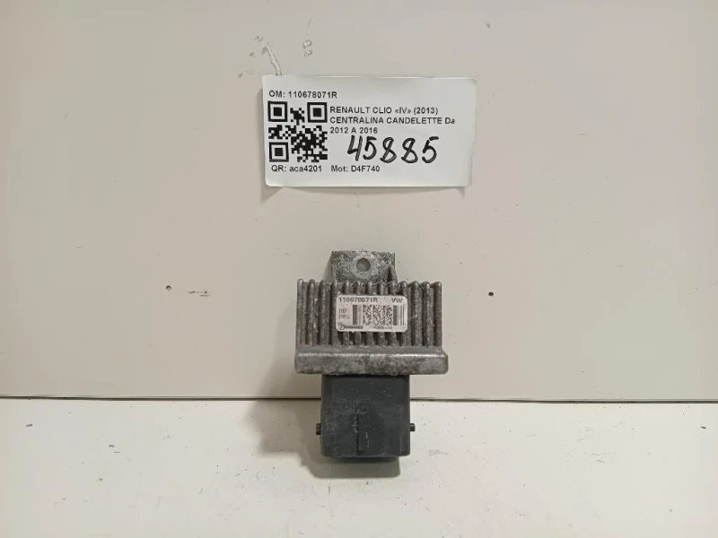 Centralina Candelette 110678071R Renault CLIO IV 2013