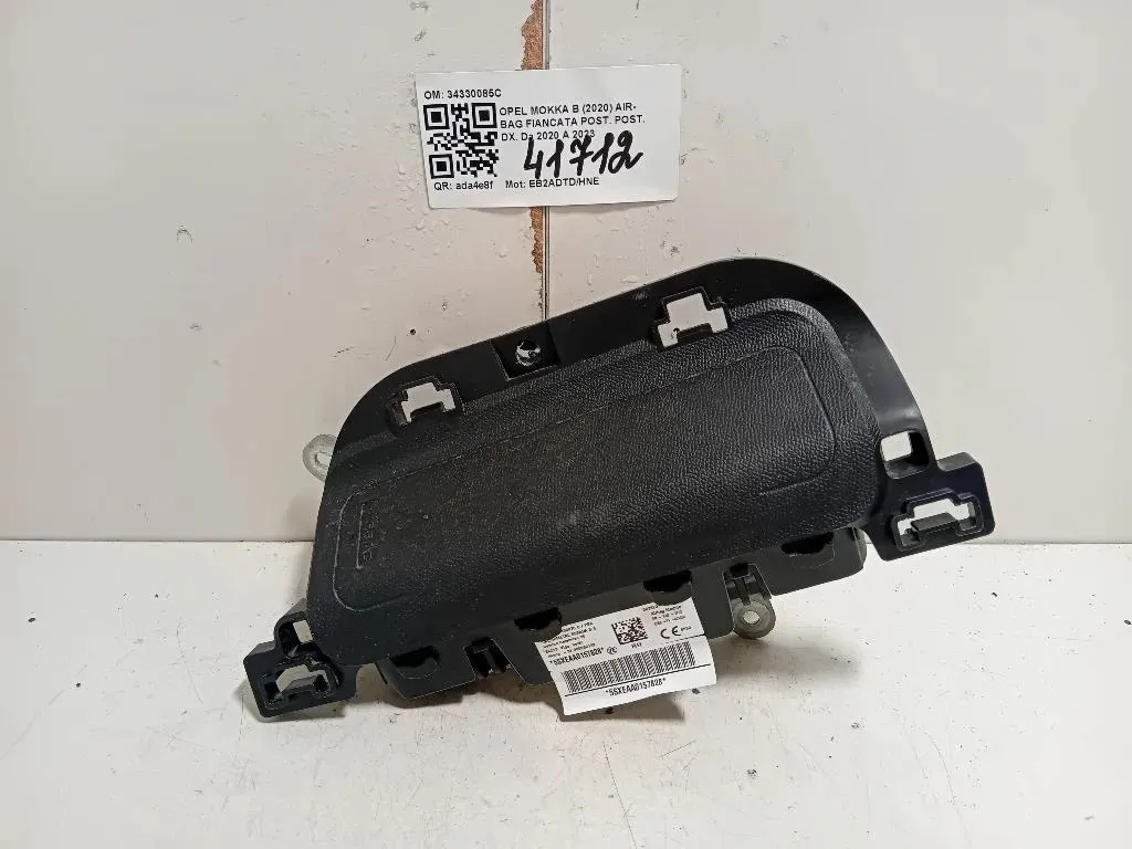 Air-bag Fiancata POST POST DX 34330085C Opel Mokka B 2020