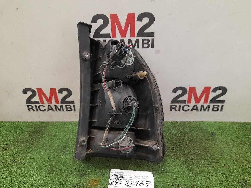 Fanale POST SX MR496373 Mitsubishi Pajero Sport 1998