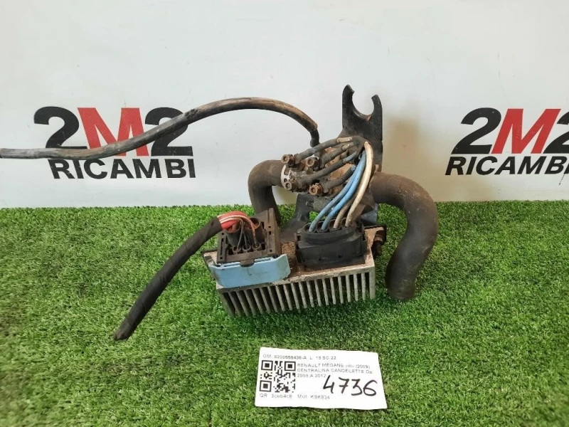 Centralina Candelette 8200558438-A Renault Mégane III 2009