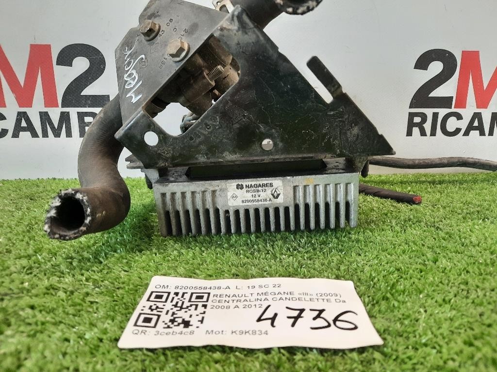 Centralina Candelette 8200558438-A Renault Mégane III 2009
