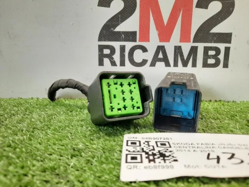 Centralina Candelette 04B907281 VW SEAT RELÈ Skoda Fabia NJ5 SW 2014