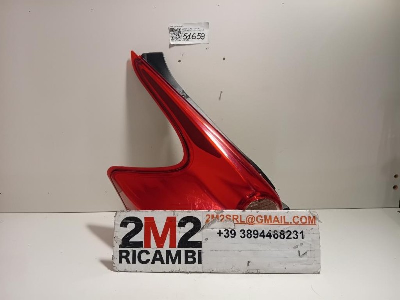 Fanale POST SX 265551KA0B Nissan JUKE I 2010