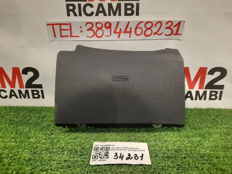 Air-bag Ginocchia DX 735452888 UK Fiat 500 C 2008